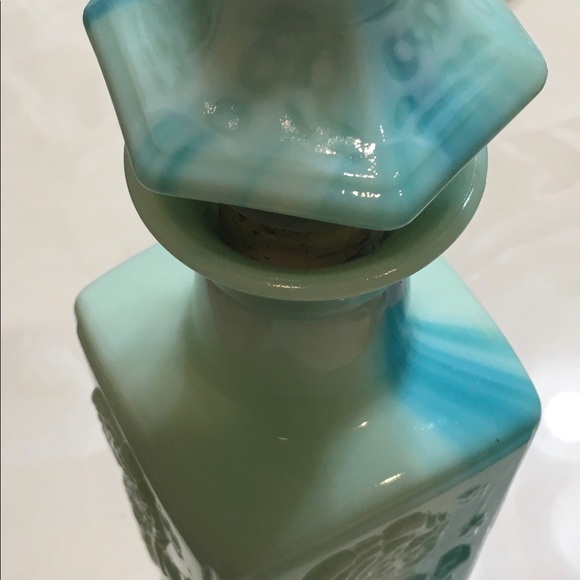 Vintage Green Jadeite Liquor Decanter - Picture 1 of 6